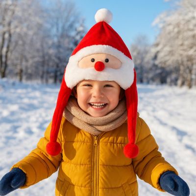 6. Weihnachtsmannmütze