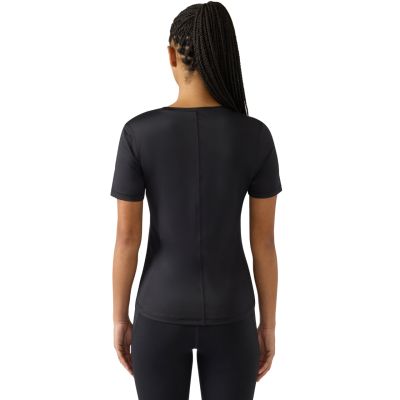 3. Champion Damen-T-Shirt mit Rundhalsausschnitt, Schwarz, 118511 KK001