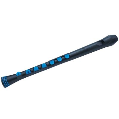 NUVO Blockflöte + Schwarz und Blau - Sopranblockflöte