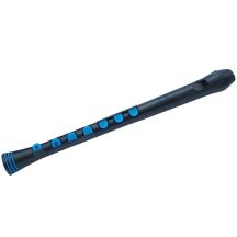 NUVO Blockflöte + Schwarz und Blau - Sopranblockflöte