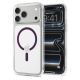 2. Spigen Ultra Hybrid Mag MagSafe Hülle für iPhone 18 Pro Max / 17 Pro Max – transparent-burgunderrot