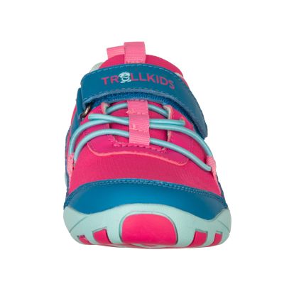4. Trollkids Skaland Barfußwanderschuhe, leuchtendes Rosa/Sumpfblau/Aquamarin
