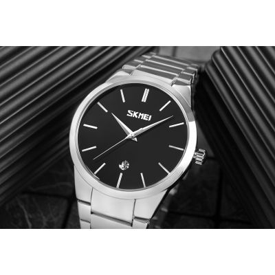 3. Herrenuhr Skmei 9140SIBK + Box