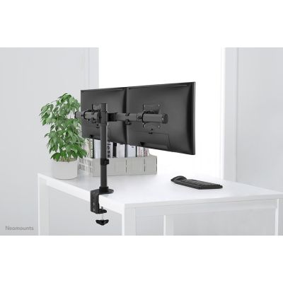 8. Neomounts FPMA-DCB100DBLACK Monitorhalterung/Ständer 68,6 cm (27") Schreibtisch Schwarz