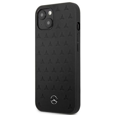 2. Mercedes Lederhülle mit Sternenmuster für iPhone 13 mini – Schwarz
