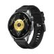 2. Huawei WATCH GT 6 46 mm Smartwatch mit GPS und AMOLED-Display, wasserdicht, Schwarz