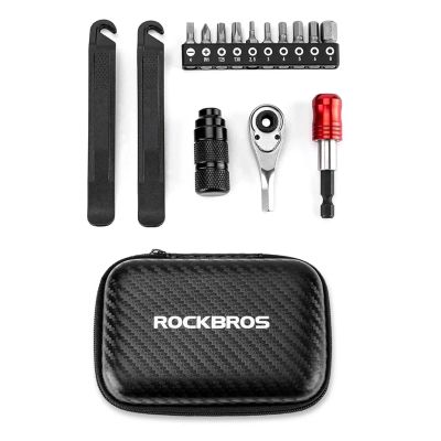 13. Rockbros 43210049001 Fahrradreparaturset - Schwarz