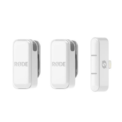 RODE Wireless Micro - 2-Kanal digitales Funksystem (Lightning, Weiß)