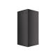 13. Lanberg WF01-6627-10B einteiliger Schrank (27 HE; 1300 mm / 600 mm / 600 mm; Wandmontage; Glas; 19 Zoll; schwarz)