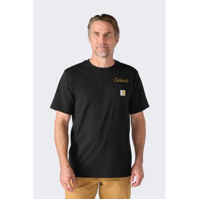 Carhartt Irvine Hard Work T-Shirt SCHWARZ