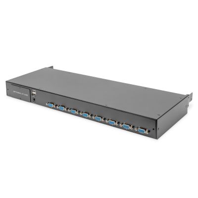9. Digitus DS-72221-2GE Rackkonsole 48,3 cm (19") 1920 x 1080 px Schwarz 1 HE