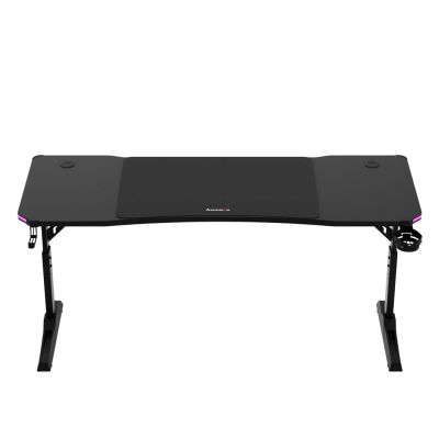 11. Huzaro Hero 4.6 RGB Schwarzer Gaming-Schreibtisch