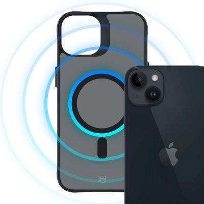 18. 3mk Smoke MagCase Hülle mit MagSafe für iPhone 14 Plus – durchscheinend