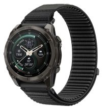 Armband Tech-Protect NylonLoop für Garmin Fenix 5 / 6 / 6 Pro / 7 / 8 / 8 Pro / 9 / 9 Pro (47mm) - schwarz