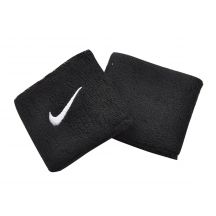 Nike Swoosh Wristbands Schweißbänder in schwarz