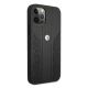 4. BMW Leather Curve Perforate Case für iPhone 12 / iPhone 12 Pro – Schwarz