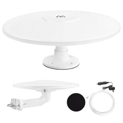 MACLEAN Mehrdirektionale DVB-T/T2-HEVC-Antenne, aktiv, für Camper, 12 V MCTV-103