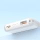 4. Dudao K14S+ 10000mAh 22,5W Magnetische Powerbank USB-A + USB-C kompatibel mit MagSafe und Ständer – Weiß