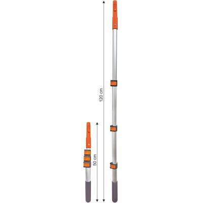 11. Teleskopstiel 50-120 cm für Rechen und Bürsten (klicken)