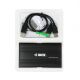4. IBOX HD-01 Externes 2,5" USB 2.0 IEU2F01 Gehäuse (2,5"; USB 2.0; Aluminium; schwarz)