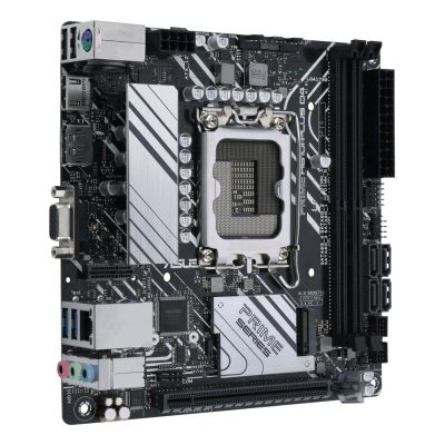 3. ASUS PRIME H610I-PLUS D4-CSM Intel H610 LGA 1700 Mini-ITX