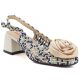 Textile Damen-Sandalen mit Absatz Artiker 58C0372