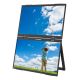 2. Verbatim Tragbarer 15,6" FHD Dual-Monitor Essentials Tragbarer Monitor Schwarz 39,6 cm (15,6") LCD 1920 x 1080 px
