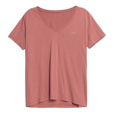 2. T-Shirt 4F W 4FSS23TTSHF342 lachs