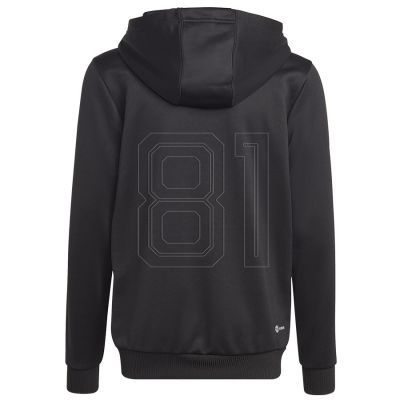 7. Sweatshirt adidas Tr-Es 3 Stripes Full-Zip Hoody Jr HY1102