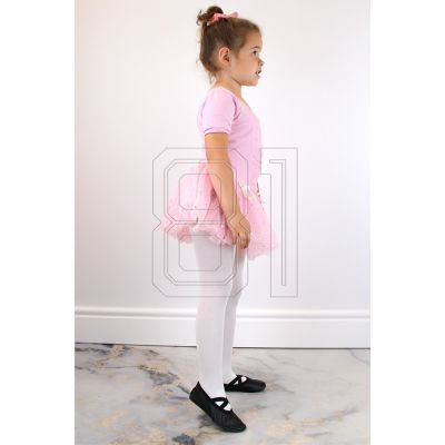 11. Jr Nazo Tanz-Ballettschuhe aus schwarzem Leder mit Gummibändern
