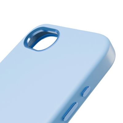 6. Puro Icon Mag Pro MagSafe Silikonhülle für iPhone 16e/17e – Blau