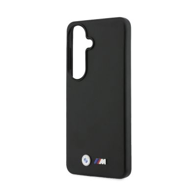 6. BMW M Metal Logo MagSafe Hülle für Samsung Galaxy S26+ - Schwarz