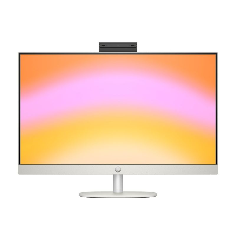 13. HP All-in-One 27-cr0204nw Ryzen 7 7730U 27,0" FHD IPS 300 Nits AG 16 GB DDR4 3200 SSD 512 Radeon Vega 8 LAN Kamera 1080p + IR Kein Betriebssystem Gehäuse Weiß 2 Jahre