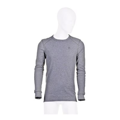 10. Herren T-Shirt ODLO BL TOP Rollkragen langarm ACTIVE WARM Größe M Grau
