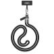 Audi Crossbody Leine Universal 120cm x 6mm - Schwarz