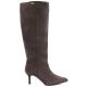 2. Damen-Lederstiefel mit hohem Absatz, gefüttert, braun, Big Star UU274497