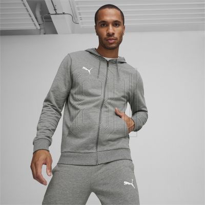 5. Puma Team Goal Casuals Hooded M 658595 33 sweatshirt