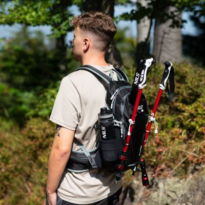 8. NC1950 BLACK CAVERN TOURIST BACKPACK 18L NILS CAMP