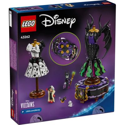 8. LEGO DISNEY CLASSIC 43262 Maleficent und Cruella de Vil Kleider