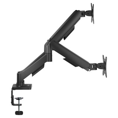 11. SAVIO Doppel-Tischhalterung für Monitore 17"-32", 2 x 2-9 kg, Federung UM-04