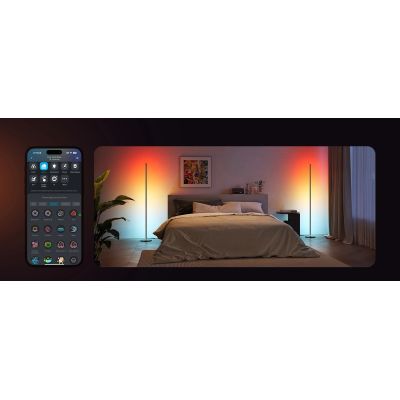 16. RGBICW Govee H8076 Stehleuchte Lite, 1000 lm, 2,4 GHz WLAN + Bluetooth