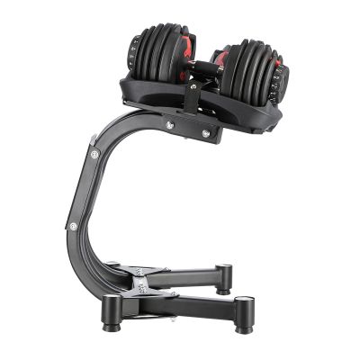 11. SR52 Verstellbares Hantelset (2 Stück) + STR10 PRO HMS Rack