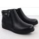3. Gefütterte Damen-Ankle-Boots mit Absatz, schwarz, Sergio Leone BT25348-S
