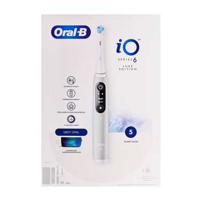 15. Oral-B iO Series 6 Grey Opal Luxe Edition Elektrische Zahnbürste