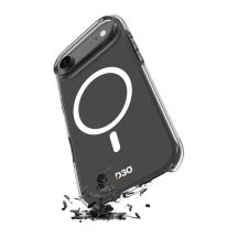 Puro Impact Clear D3O TPU+PC MagSafe kompatible Hülle für iPhone 17 Air - Transparent