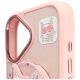 9. Nimmy Glasses Cool Cat MagSafe Case für iPhone 16 - Rosa