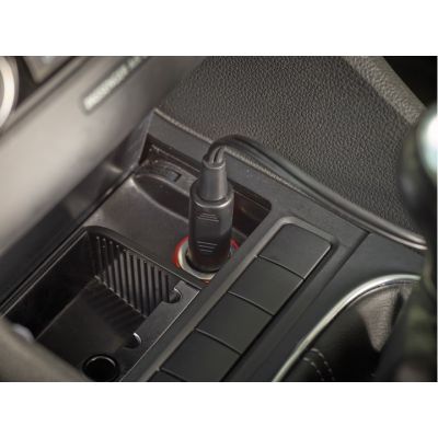 6. BLACK+DECKER ADV1200-XJ Autostaubsauger (12W; rot-grau)