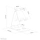 9. Neomounts DS10-160SL1 Passive Halterung für Mobiltelefone/Smartphones, Silber