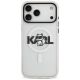 3. Karl Lagerfeld IML Choupette Sketch Logo MagSafe Case für iPhone 17 Pro – Transparent