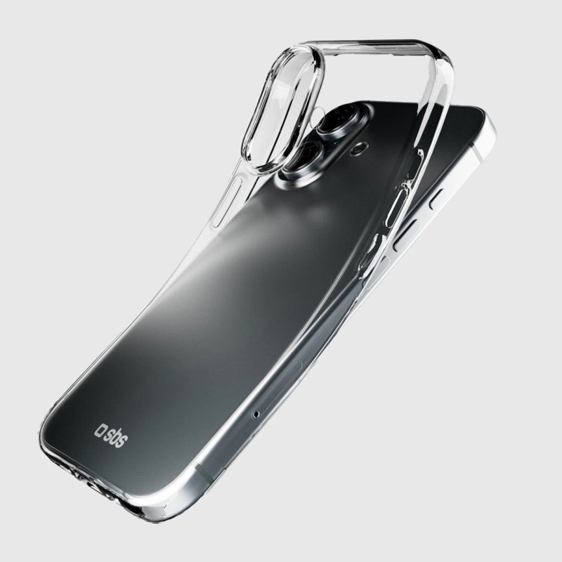 6. SBS Skinny Cover für iPhone 16 Plus – Transparent